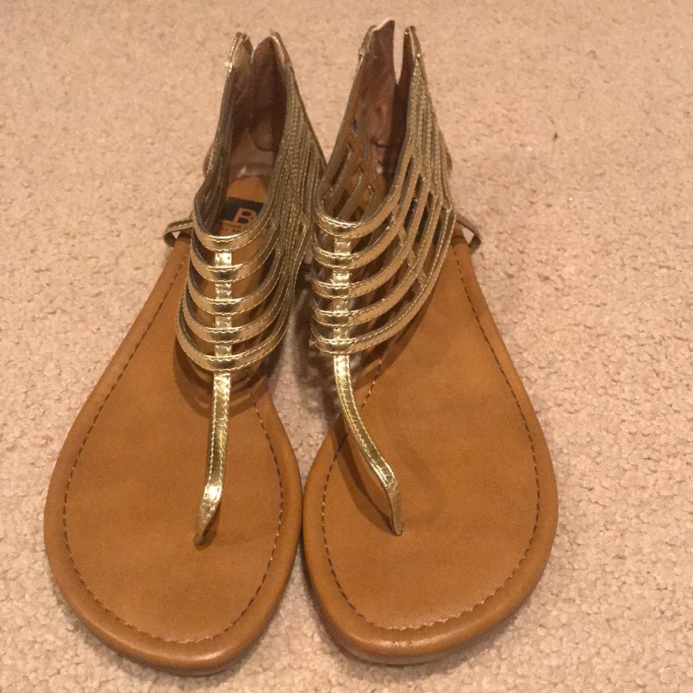 Gold Sandals